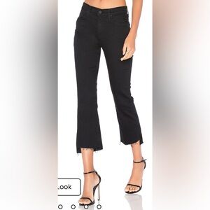 MOTHER Crop Step Fray Jeans 24